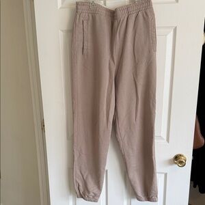 Calvin Klein Taupe Jogger Sweatpants